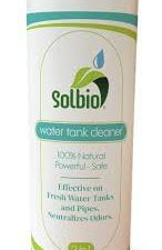 Solbio Wassertankreiniger zur Reinigung und Geruchsneutralisierung von Frischwassertanks im Camper oder Wohnmobil.