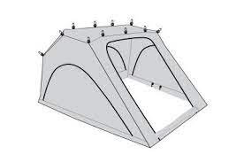 Innen-Thermohaube für Sheepie Yuna Dachzelt – Innenisolierung zur Verbesserung von Wärmeschutz und Raumklima