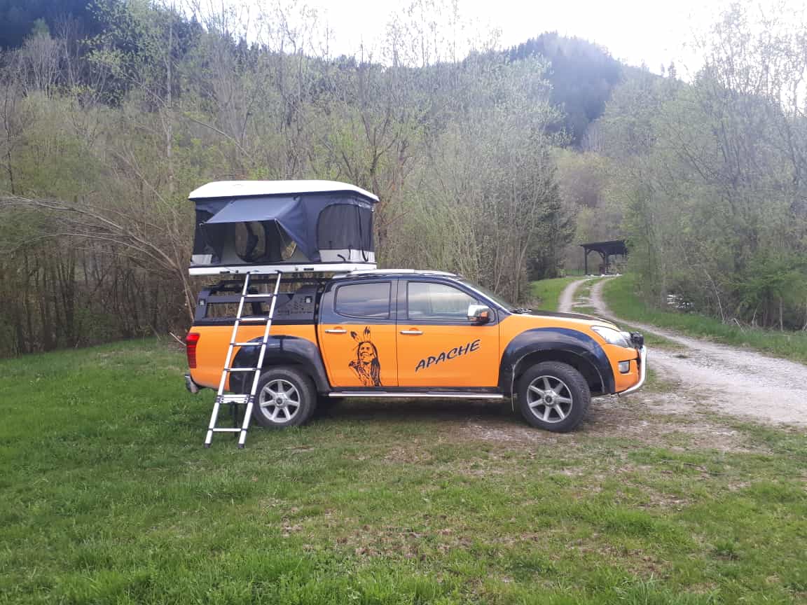 Fahrzeugausbau und Outdoor Setup