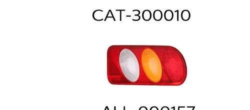 Allround Rückleuchten Ersatzglas für CATE Hecklastenträger zur Reparatur der Beleuchtung beim Motorradtransport