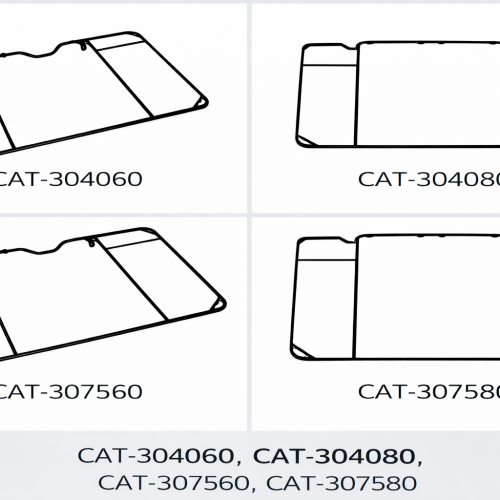 CATE Grundrahmen schwarz pulverbeschichtet für Hecklastenträger als stabile Basis beim Motorradtransport