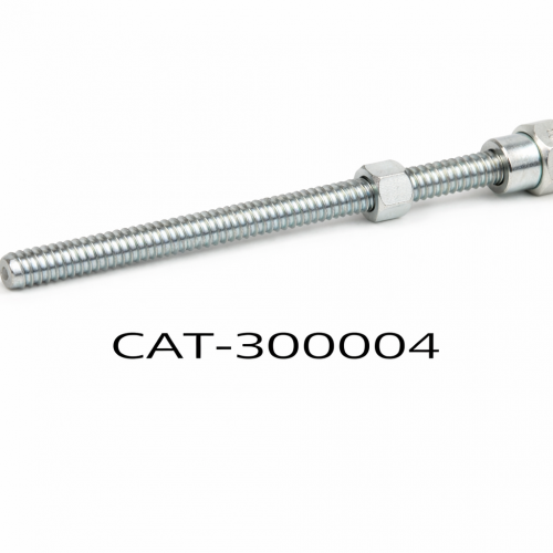 CATE Handradgewindestange für Hecklastenträger zur sicheren Fixierung beim Motorradtransport