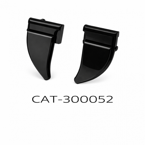 CATE Schutzkappen für Hecklastenträger zum Schutz von Lichtbalken und Befestigungspunkten beim Motorradtransport