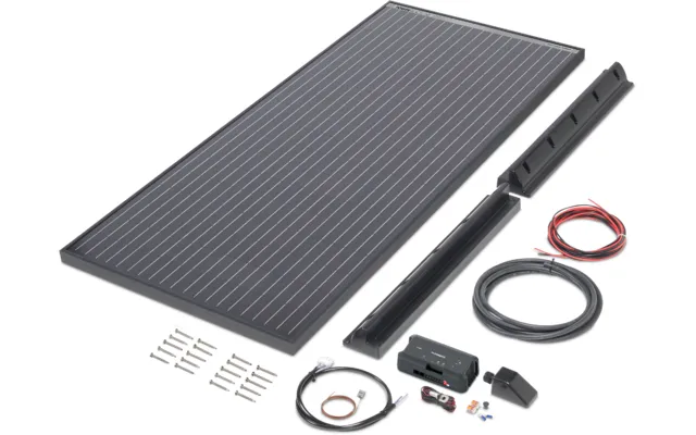 Dometic Büttner MT200 Power Black Line Autarkie Kit 200 Wp mit N-BUS Energievernetzung für Camper und Reisemobile