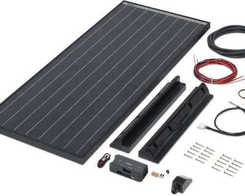 Dometic Büttner MT Power Black Line Solar-Komplettanlage mit N-BUS System zur autarken Energieversorgung für Campervans und Reisemobile.