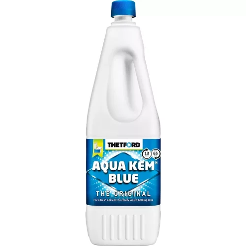 Thetford Aqua Kem Blue 2L Sanitärzusatz für Campingtoilette und Chemietoilette im Wohnmobil