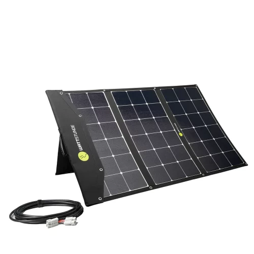 WATTSTUNDE SOLA Ease 200Wp HV SunFolder mit Standfuß faltbares Hochspannungs Solarpanel Camping