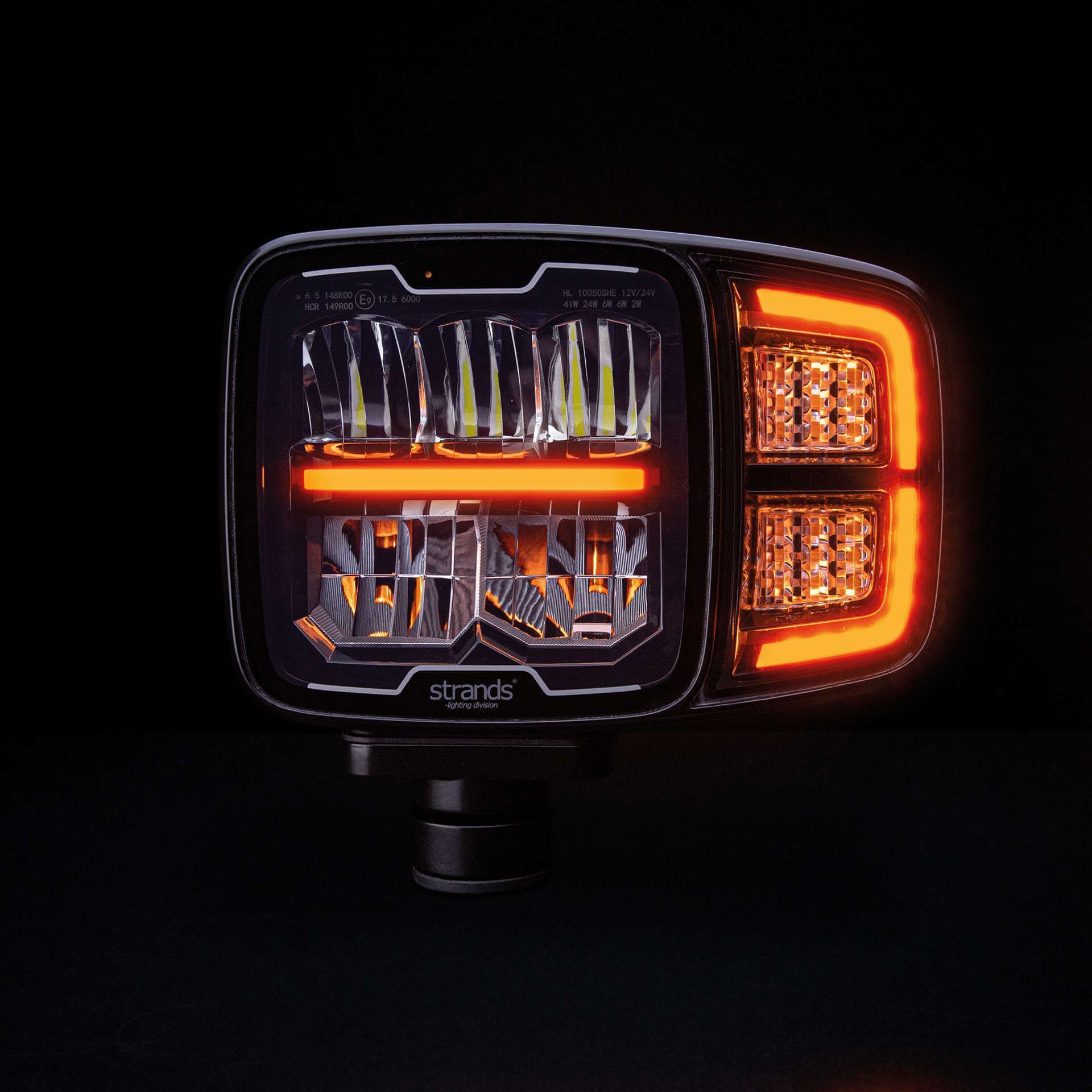 Horntools Strands SIBERIA HI-LO PLOW LIGHT WITH HEATED LENS LEFT