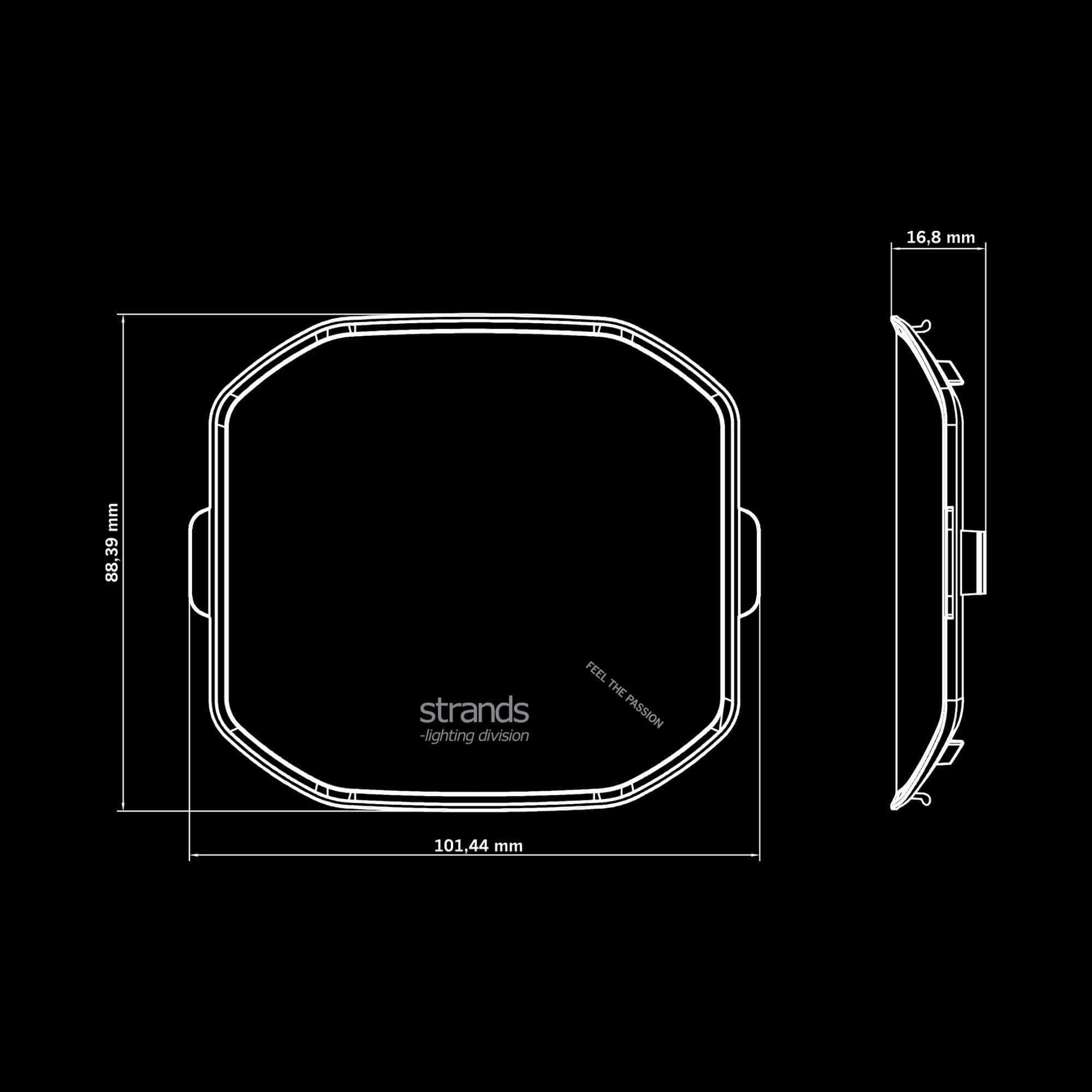 Horntools Strands SIBERIA X COVER BLACK 4″ – Bild 6