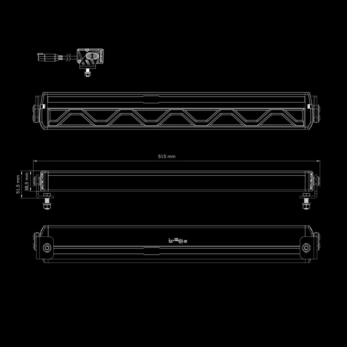 Horntools Strands FIREFLY LED BAR 20″ – Bild 26