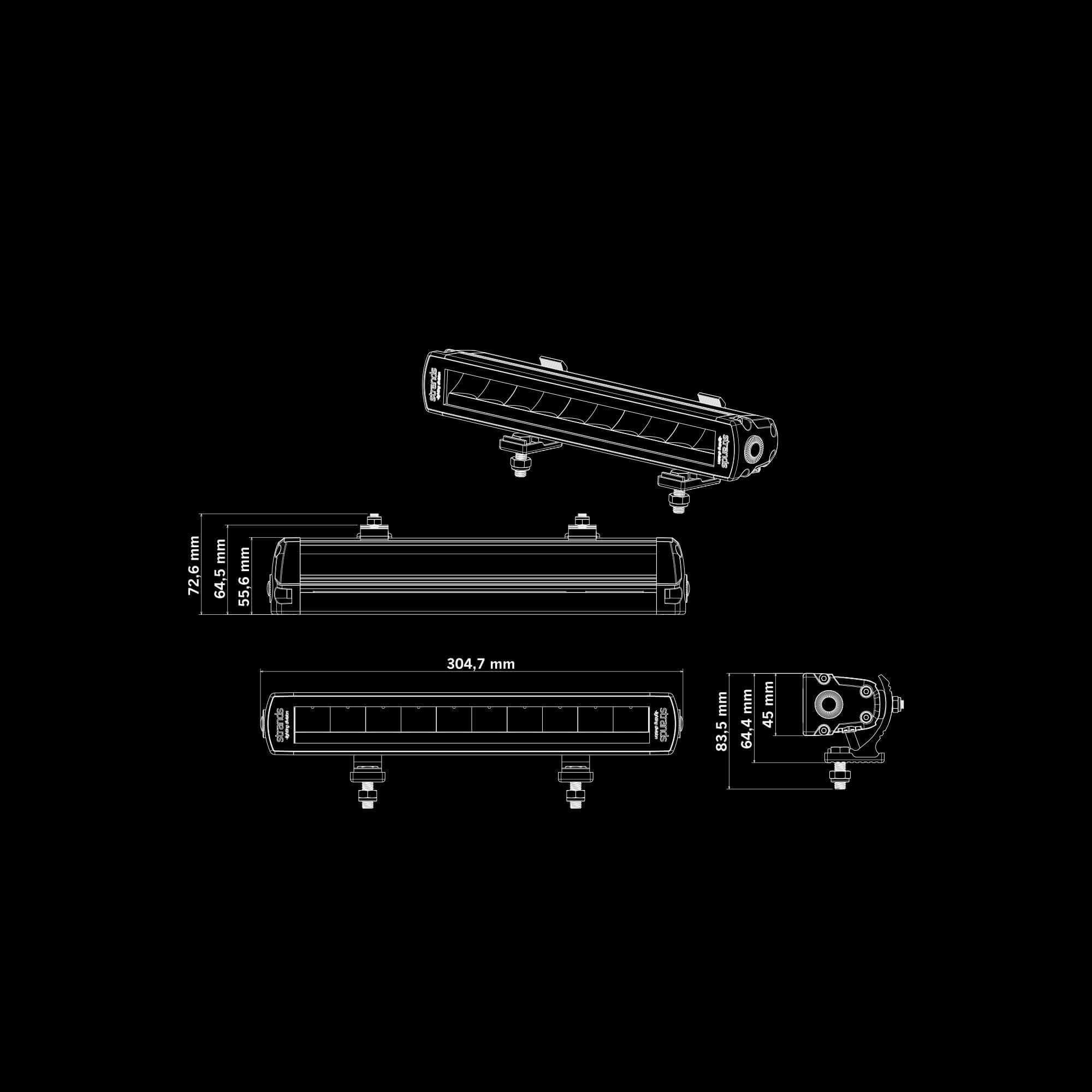 Horntools Strands SIBERIA XPA SR LED BAR 12″ – Bild 14