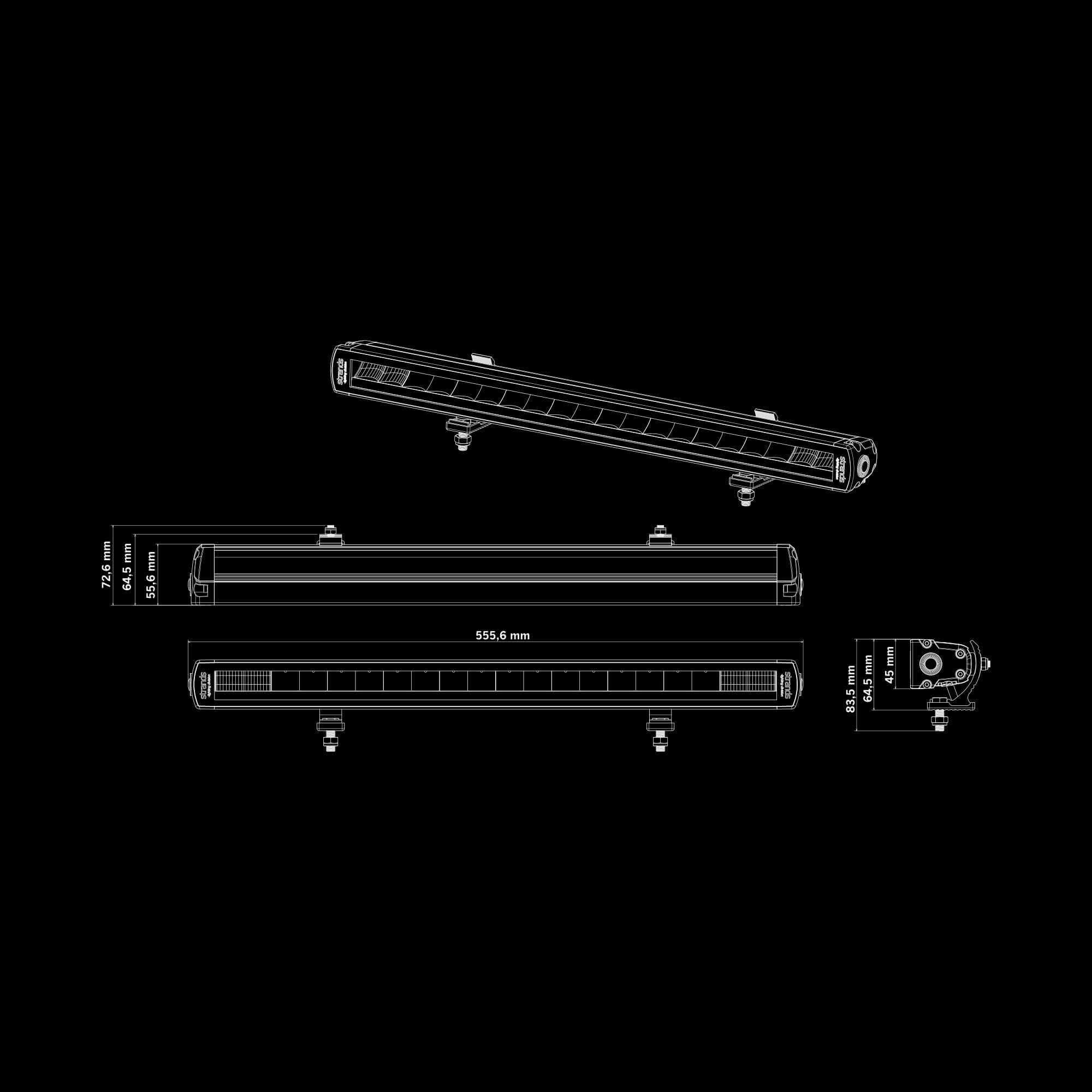 Horntools Strands SIBERIA XPA SR LED BAR 22″ – Bild 14