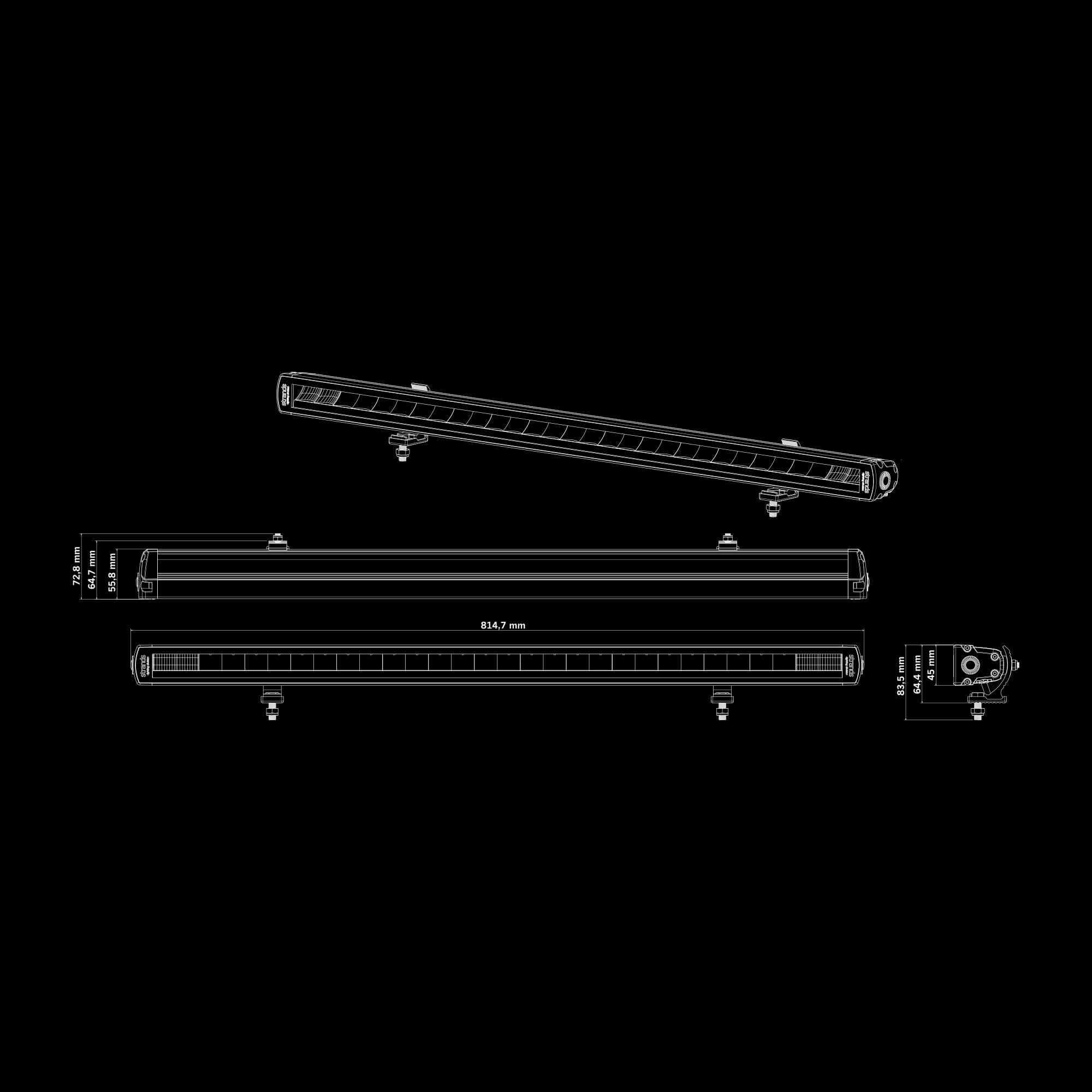 Horntools Strands SIBERIA XPA SR LED BAR 32″ – Bild 14