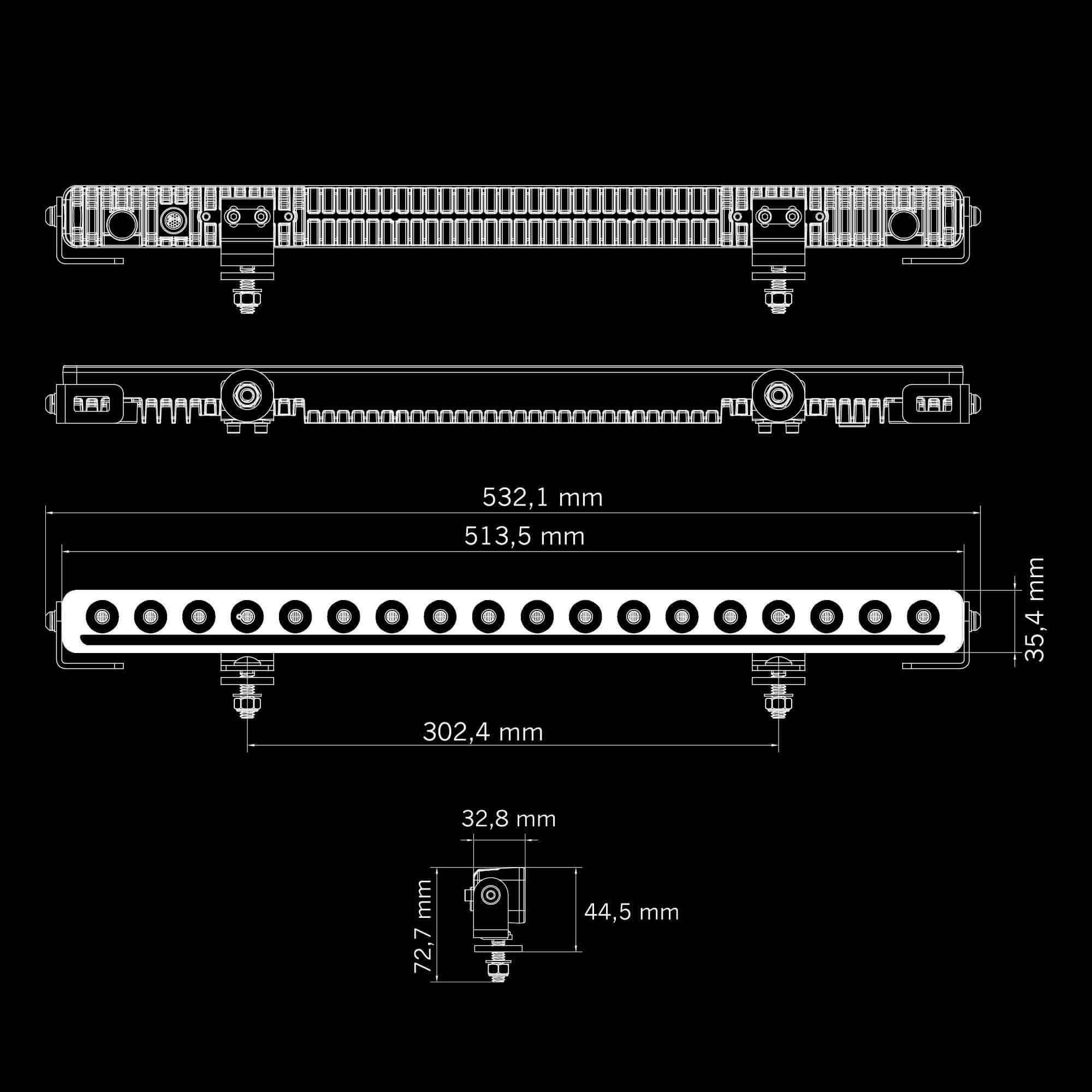 Horntools Strands NUUK D-LINE LED BAR 20″ – Bild 11