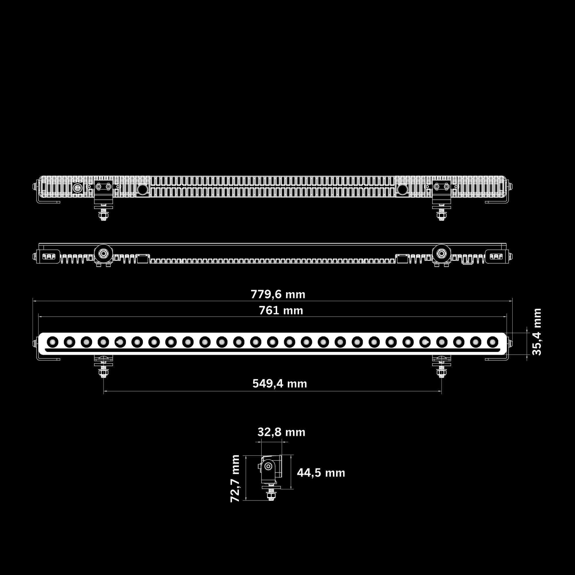 Horntools Strands NUUK D-LINE LED BAR 30″ – Bild 11