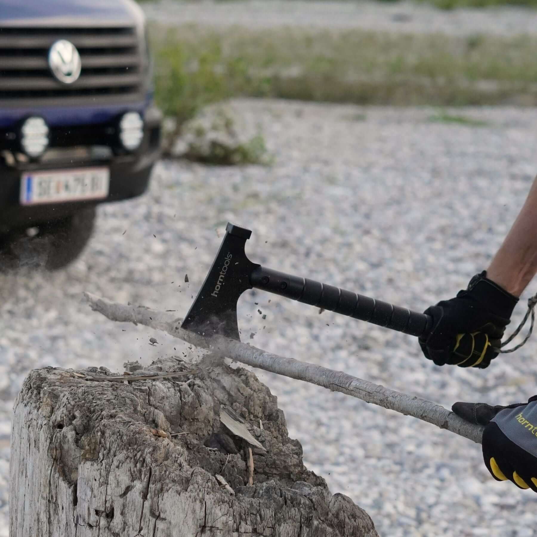 Horntools Outdoor Axt Survivor – Bild 9