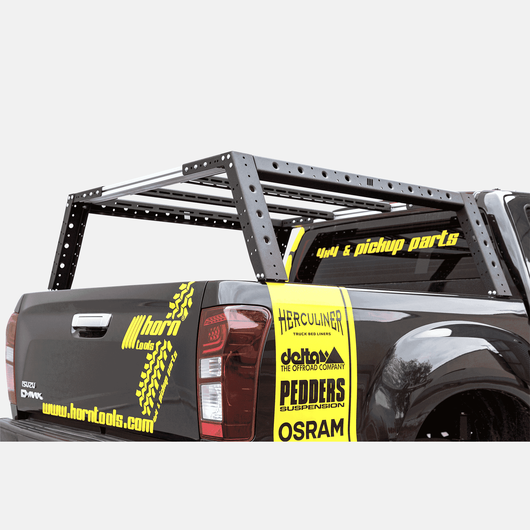 Horntools B-Rack Ladeflächenträger für Pickups - Double Cab und XtraCab – Bild 8