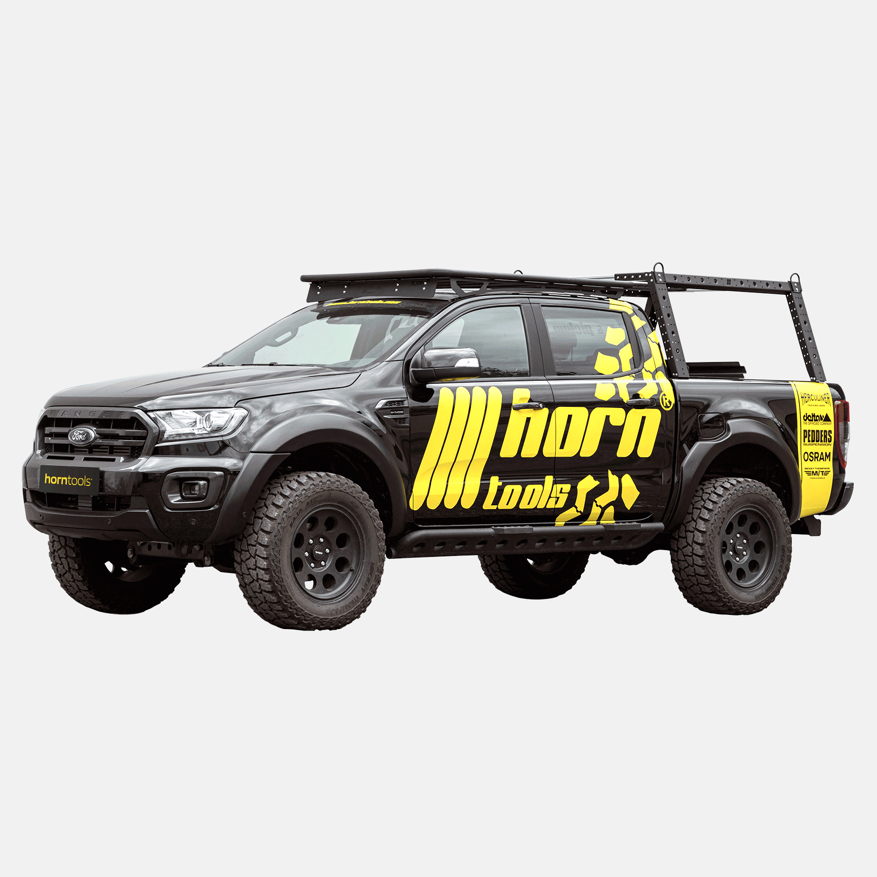 Horntools B-Rack Ladeflächenträger für Pickups - Double Cab und XtraCab – Bild 4