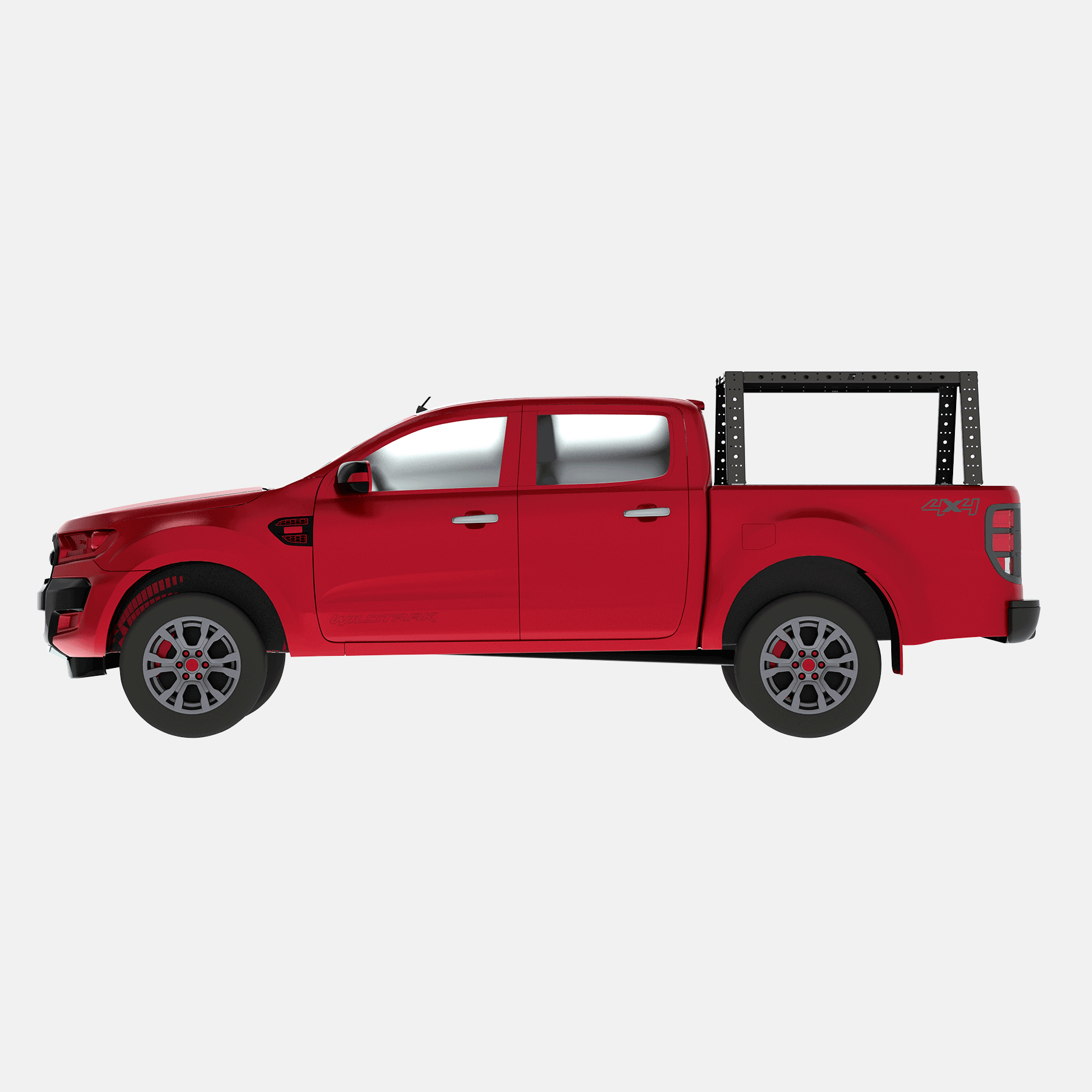 Horntools B-Rack Ladeflächenträger für Pickups - Double Cab und XtraCab – Bild 16