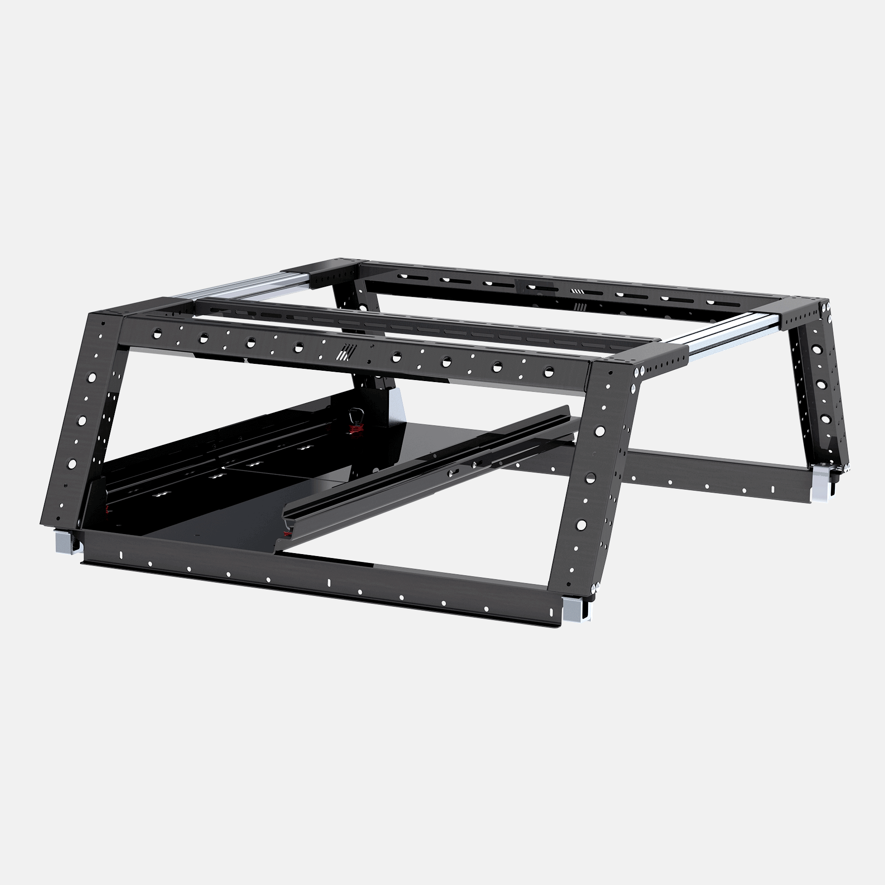 Horntools B-Rack Front Durchreiche und Auszug Halterung Track Pad Mount – Bild 2