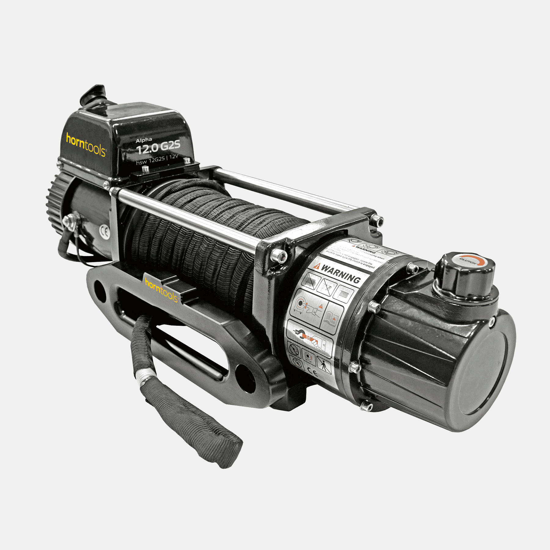 Horntools Elektrische Seilwinde 5,4 Tonnen AlphaG 2-Gang mit Trommelbremse – Bild 11