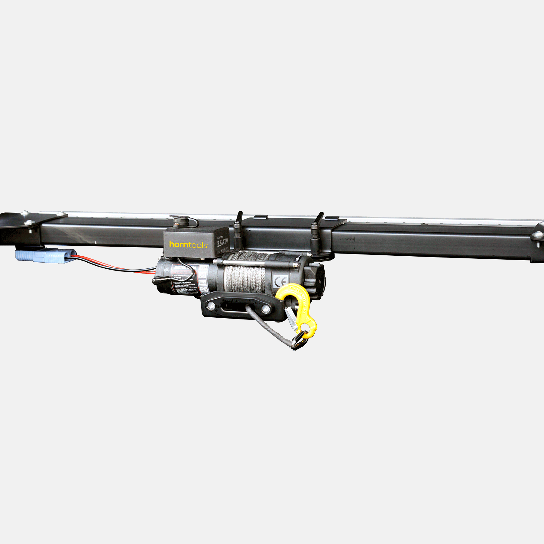 Horntools Heckwindensystem Pick-Up Between inkl. Seilwinde mit Kunststoffseil – Bild 4