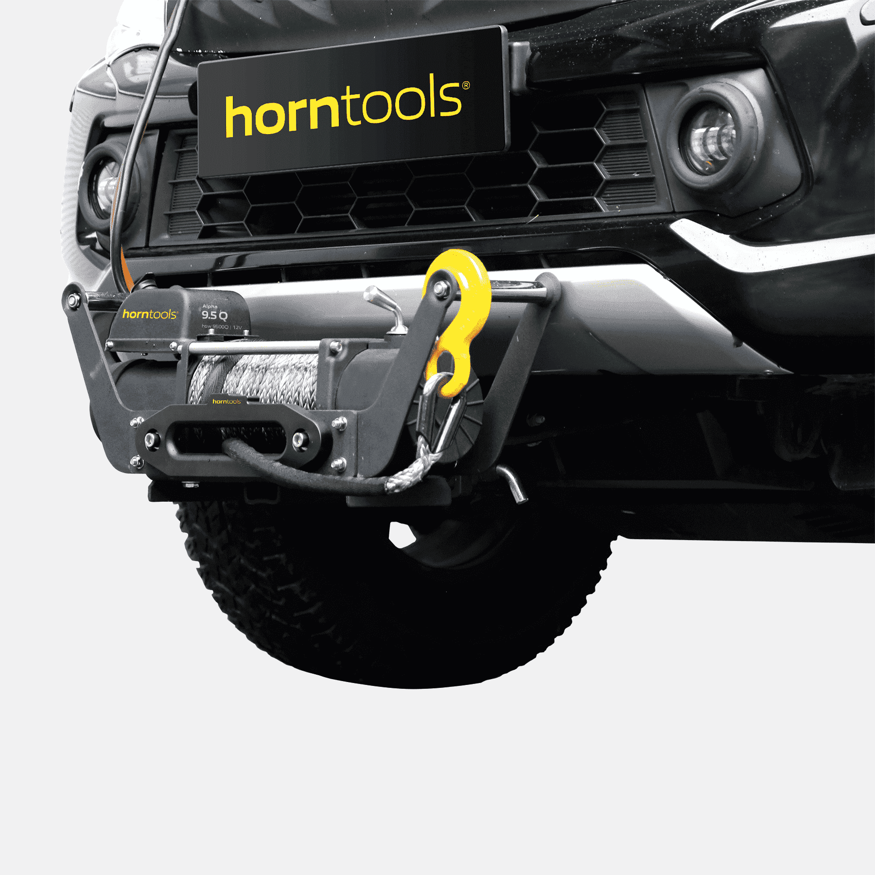 Horntools Seilwindensystem Alpha Mobil für Toyota HiLux REVO 2016+ 4,3 Tonnen – Bild 3