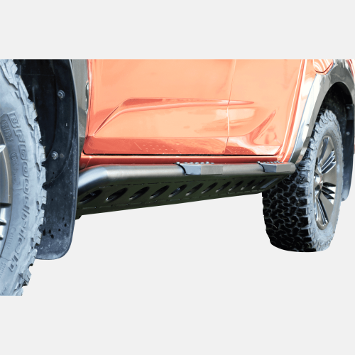 Horntools Rockslider LAPIS Aluminium DOKA für Fiat Fullback