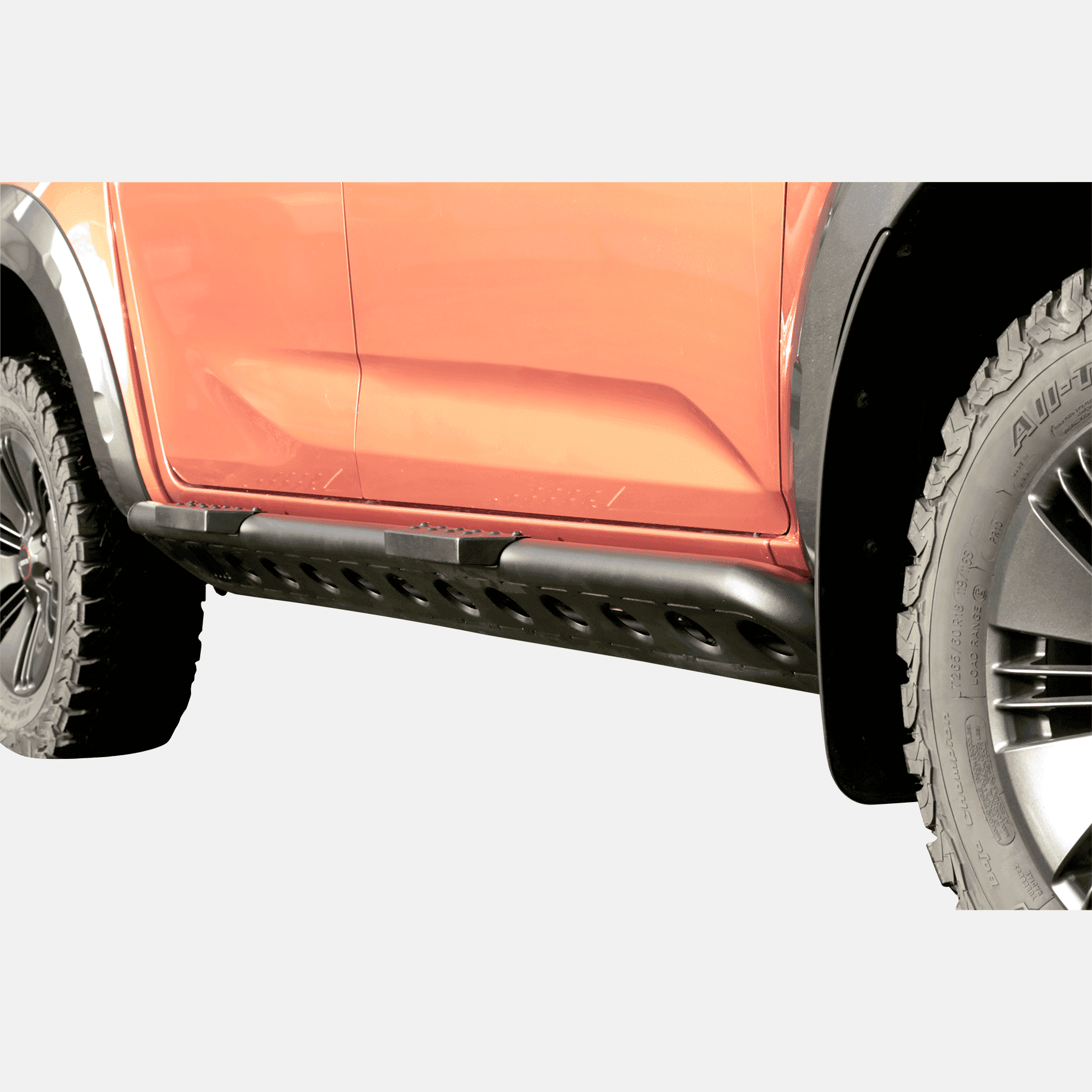 Horntools Rockslider LAPIS Aluminium DOKA für Mitsubishi L200 – Bild 2