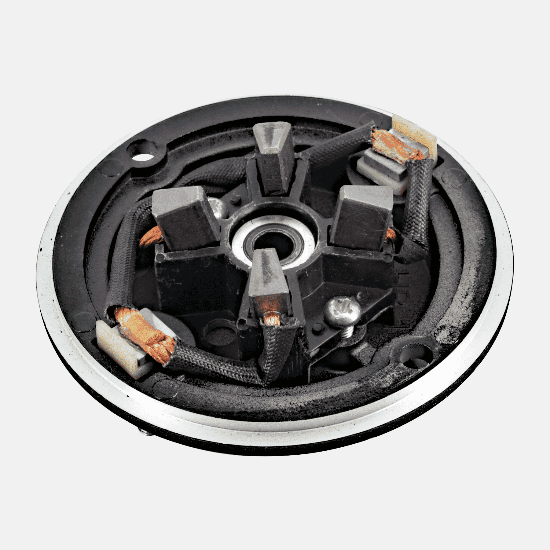 Horntools Seilwinden Kohlen mit Halterplatte Elektromotor – Bild 5