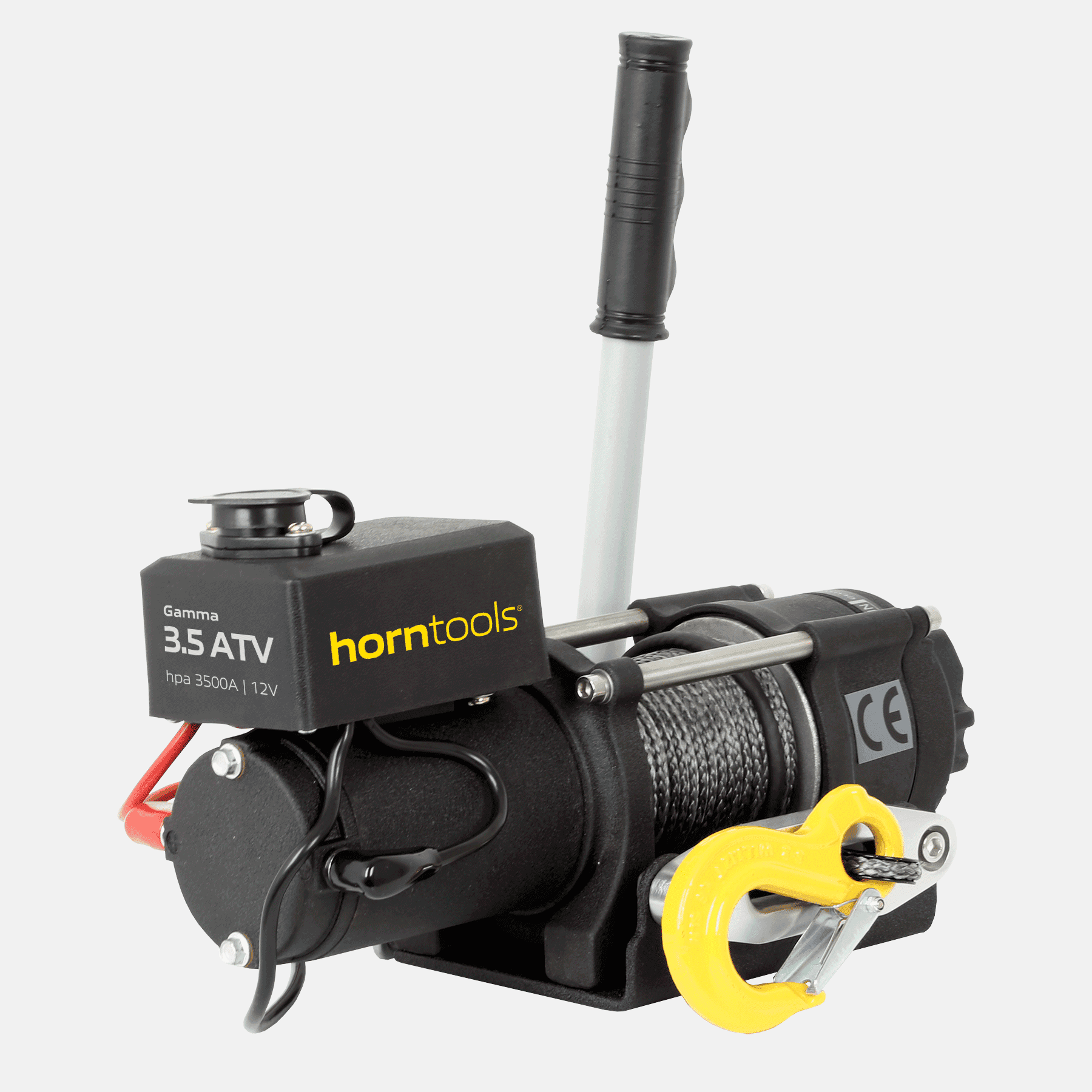 Horntools Mobiles Seilwindensystem mit 1,6 Tonnen und 22m Kunststoffseil – Bild 3
