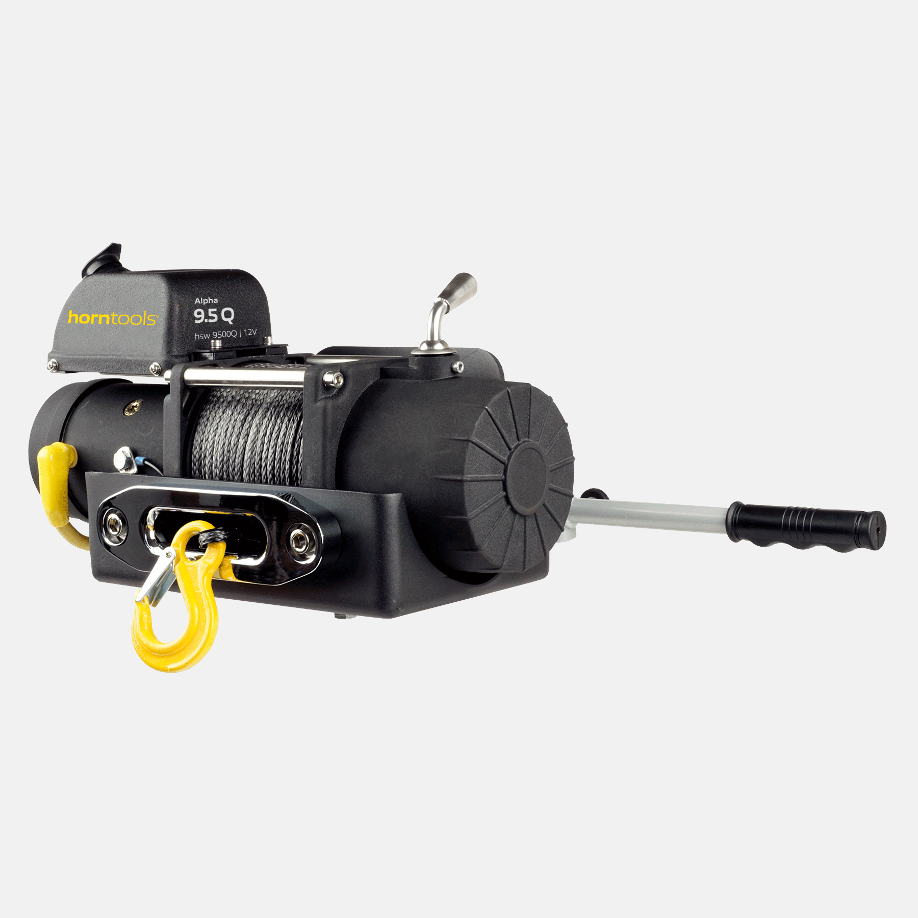 Horntools Mobiles Seilwindensystem Super Speed 4.3 Tonnen 12V mit 80m Kunststoffseil – Bild 5