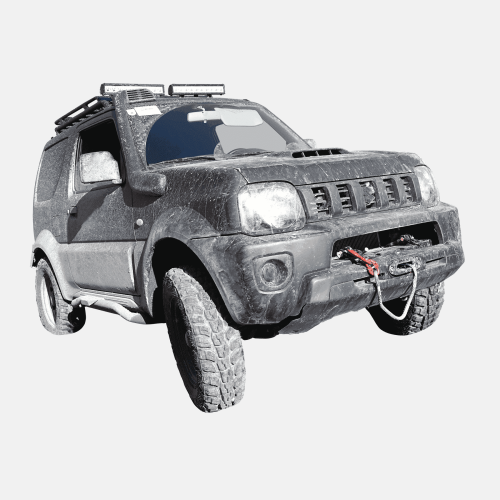 Horntools Seilwindensystem Alpha für Suzuki Jimny FJ - 4,3 Tonnen