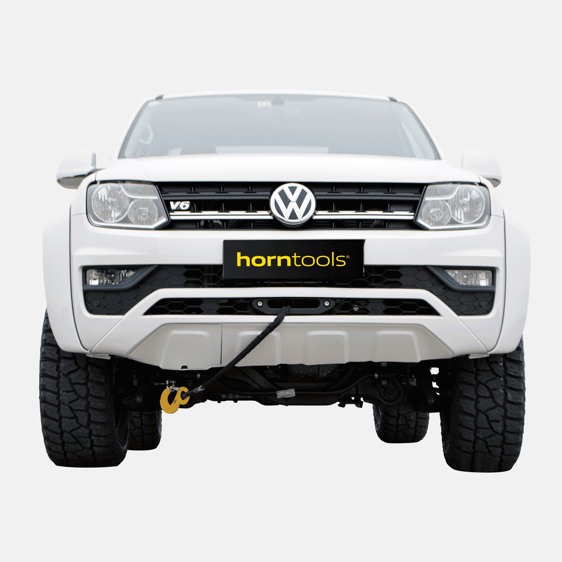 Horntools Seilwindensystem Alpha 4,3 Tonnen für Volkswagen® Amarok ab Bj. 2010 bis 2020
