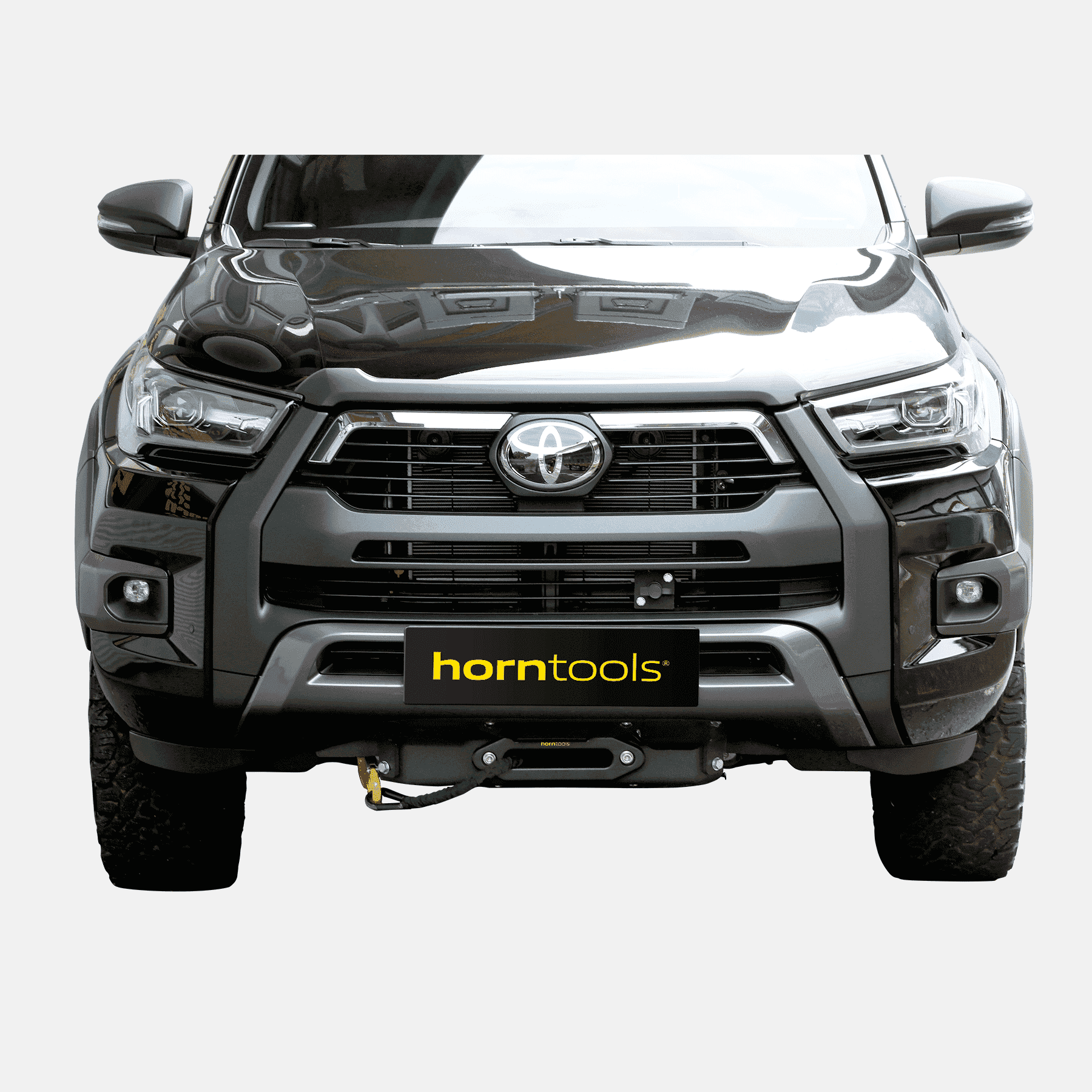 Horntools Seilwindensystem Alpha 4,3 Tonnen für Toyota Hilux Revo ab Bj. 2016 – Bild 2