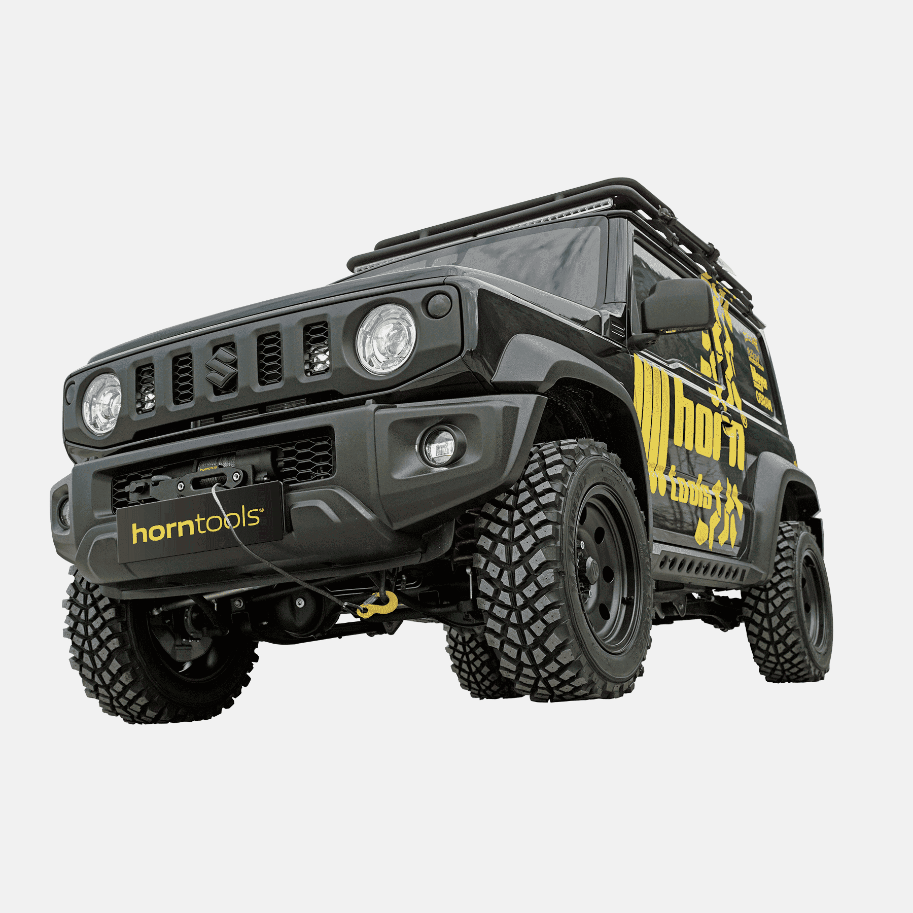 Horntools Seilwindensystem Suzuki Jimny GJ/HJ 2,0 Tonnen – Bild 4