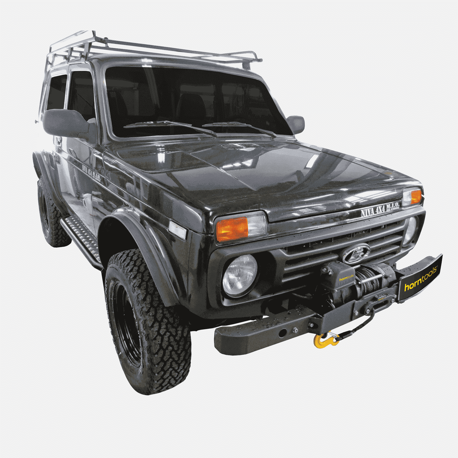 Horntools Seilwindensystem Lada Niva Taiga – Bild 3