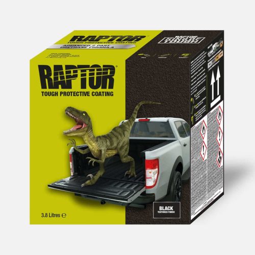 Horntools RAPTOR Lack Schwarz - 4 Flaschen (Beschichtung & Härter)