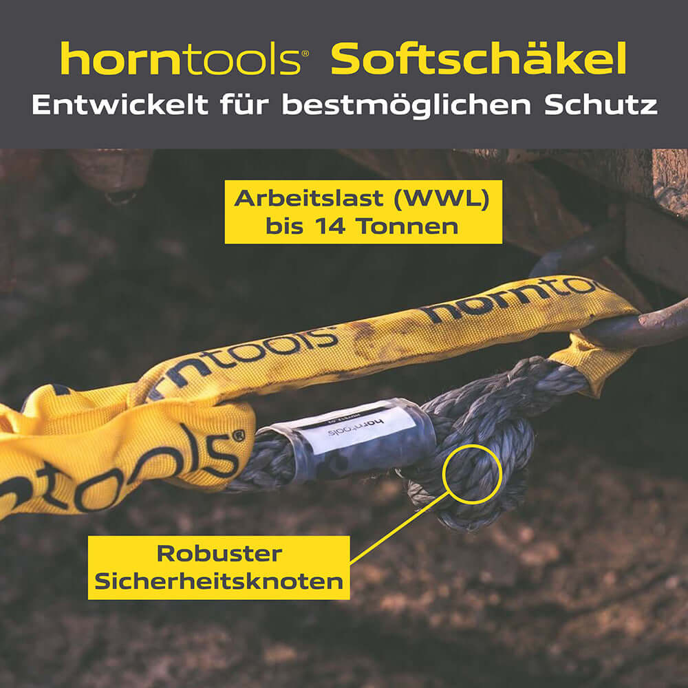 Horntools Softschäkel mit Aufscherschutz – Bild 4