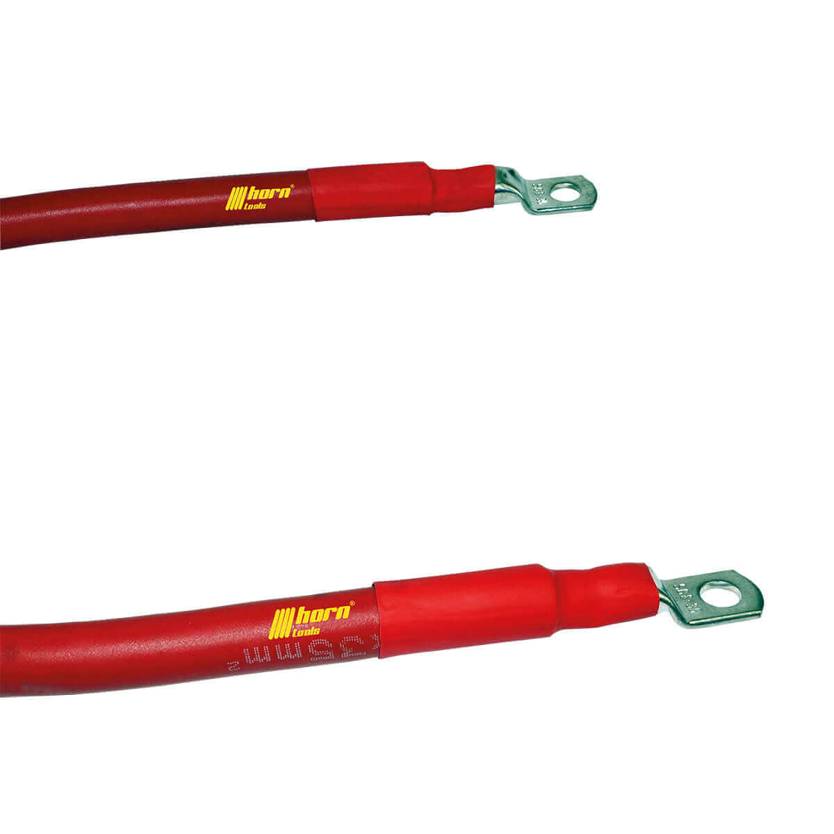 Horntools Kupferkabel 35 mm2 200 cm rot inkl 2x Kabelschuh