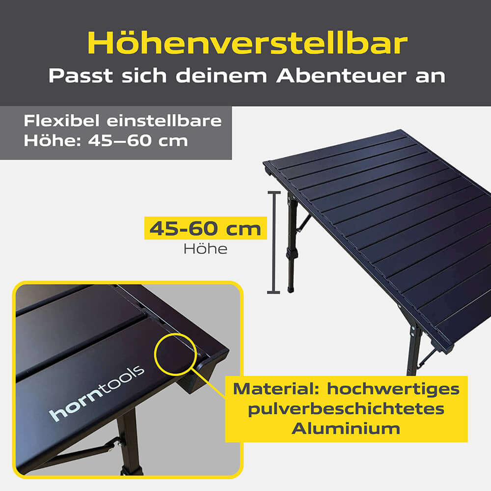 Horntools Campingtisch faltbar – Bild 5