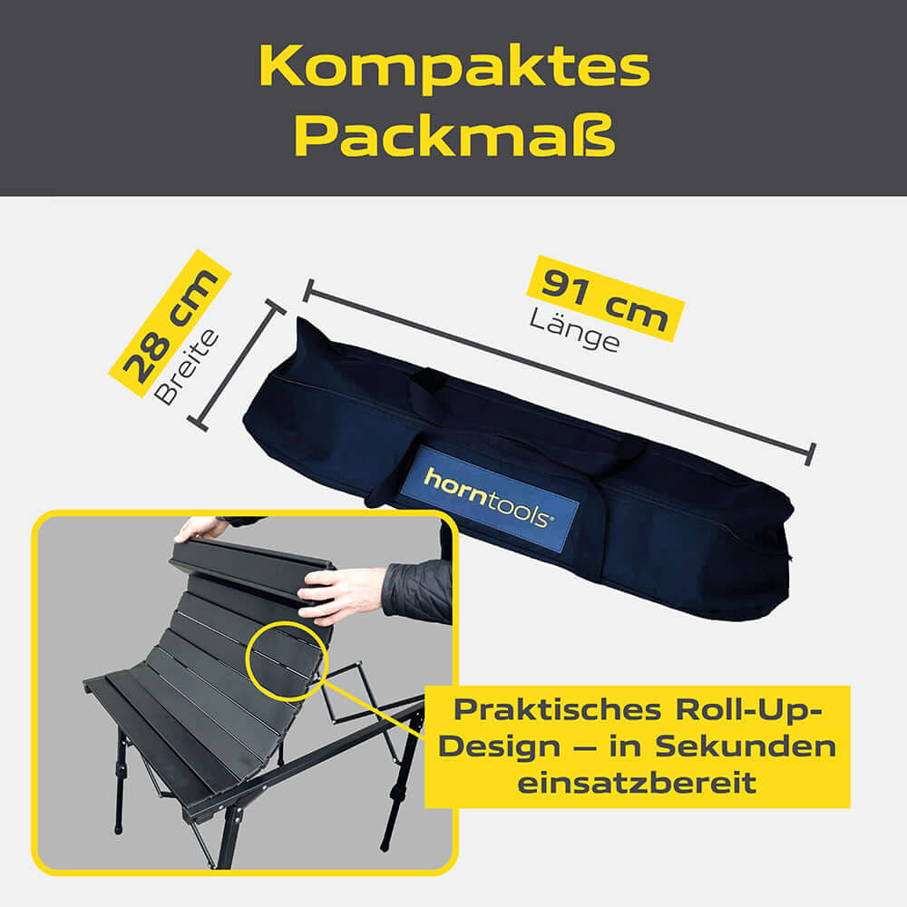 Horntools Campingtisch faltbar – Bild 7