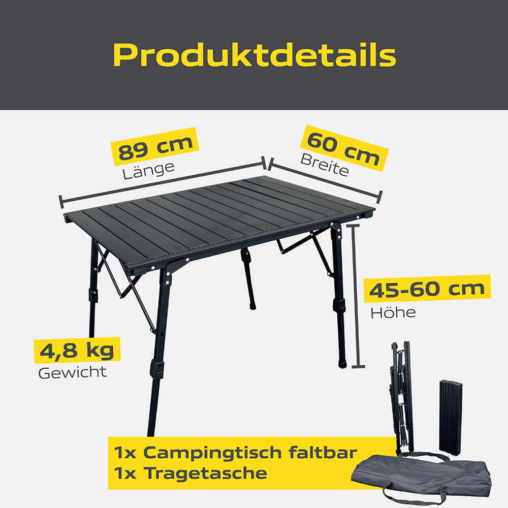 Horntools Campingtisch faltbar – Bild 10
