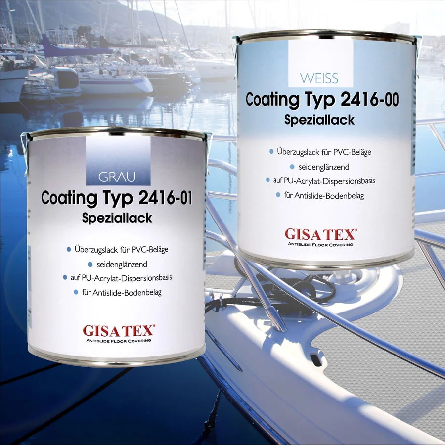 GISATEX Decksfarbe Speziallack Coating Typ 2416