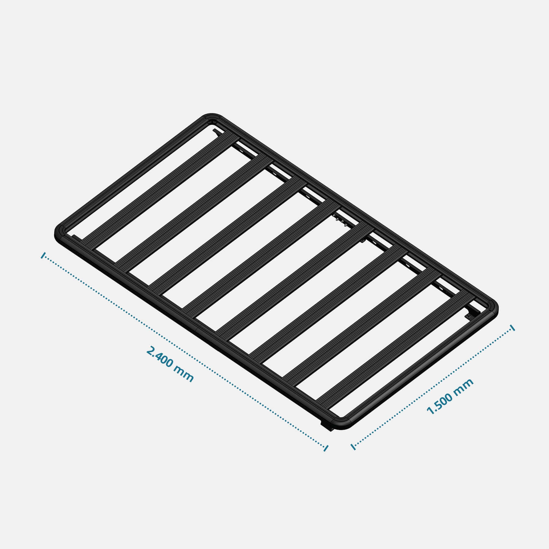 Horntools Dachträger ExRoof für Ford Transit Custom L1H1 / Ford Tourneo Custom L1H1 (Bj. 2012 - 2023) – Bild 5