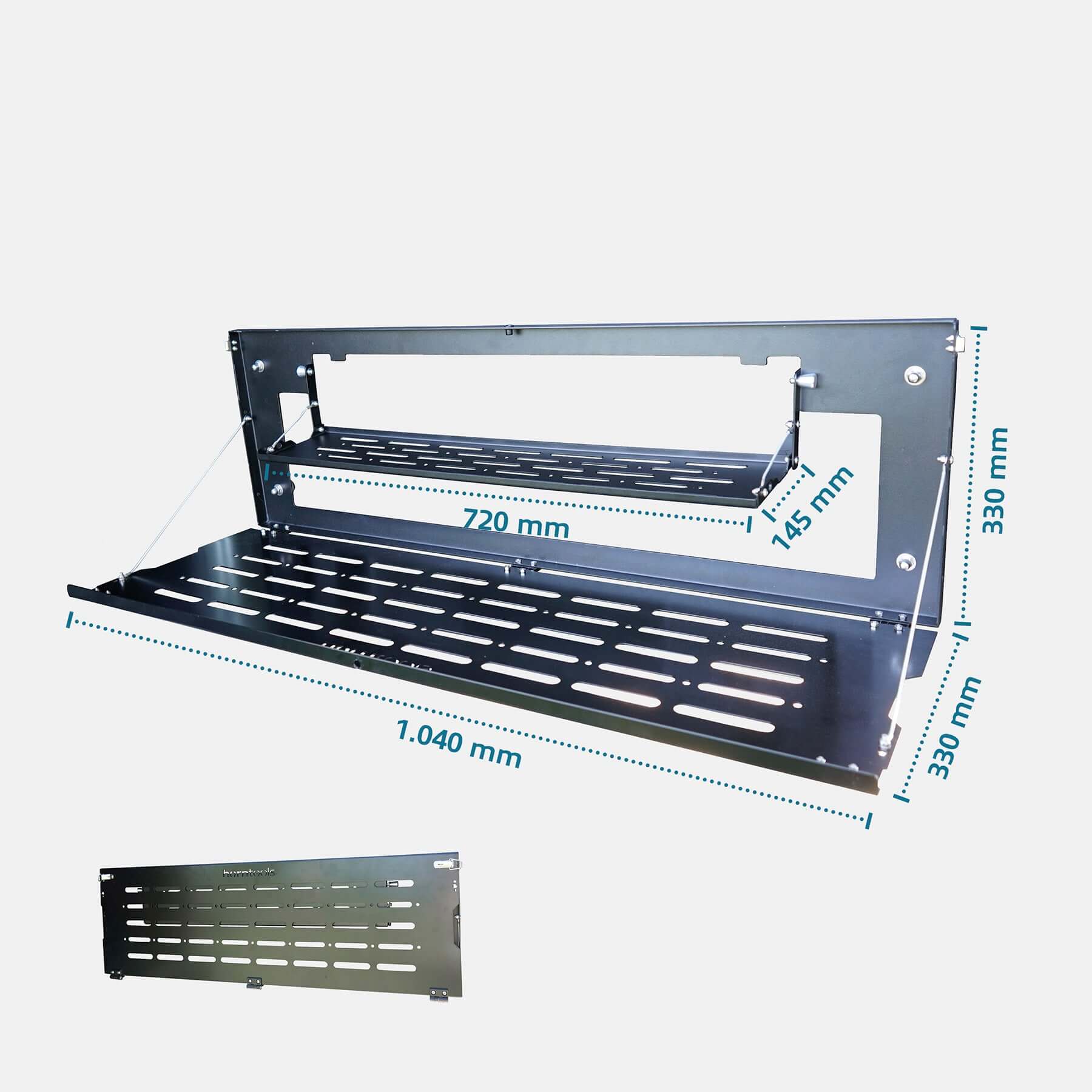 Horntools Heckklappentisch klappbar für BAW 212 – Bild 3
